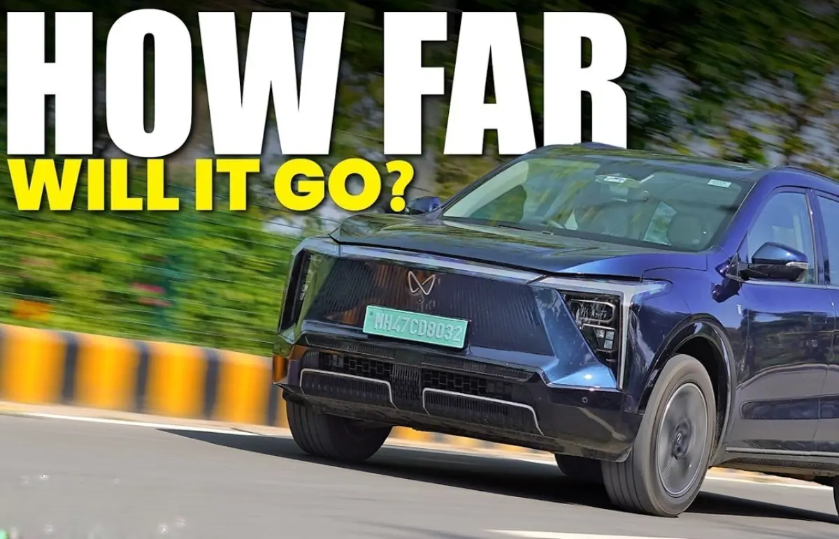 Mahindra XEV 9S Real-World Range Test Explained